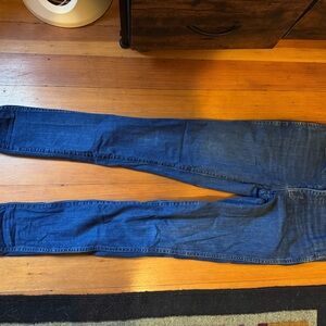 Madewell Women's Skinny Jeans - Dark Blue